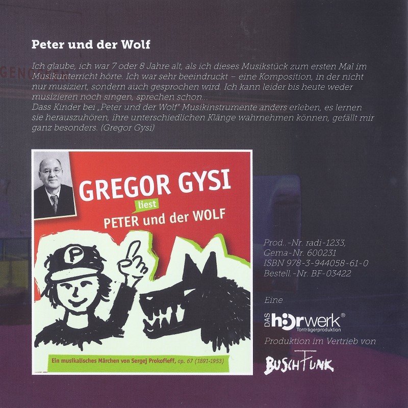 Gregor Gysi trifft ... Booklet 7