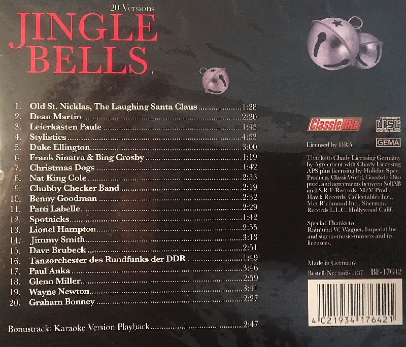 Jingle Bells - 20 Versions
